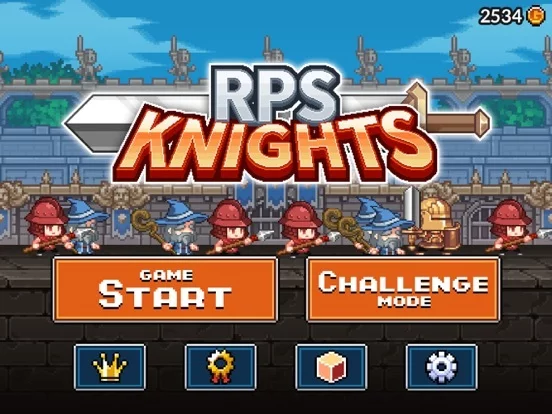 Изображение игры: RPS Knights