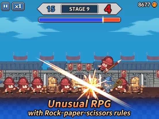 Изображение игры: RPS Knights