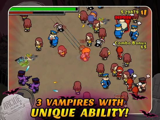 Изображение игры: Infect Them All: Vampires