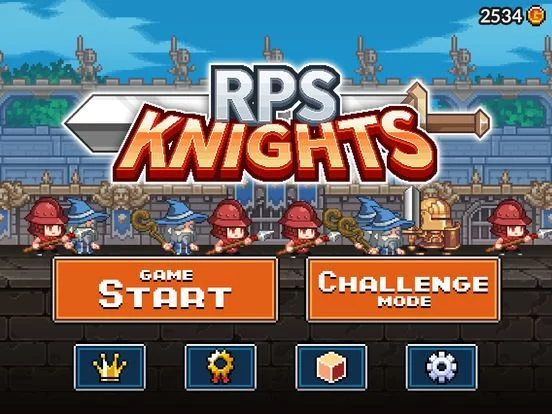 Изображение игры: RPS Knights