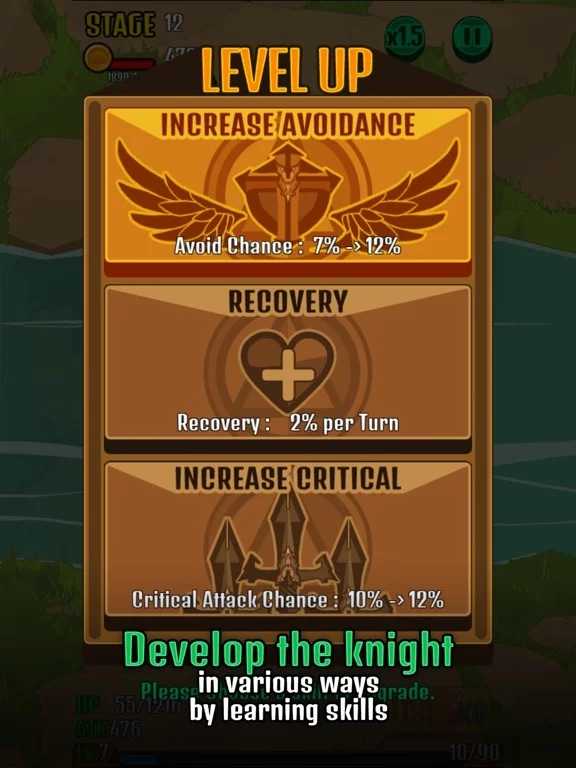 Изображение игры: Amidakuji Knight