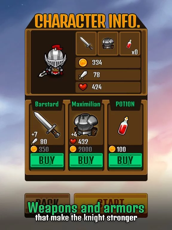 Изображение игры: Amidakuji Knight
