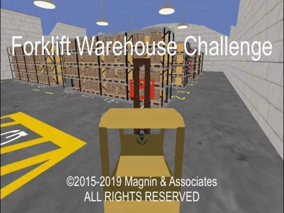 Изображение игры: Forklift Warehouse Challenge