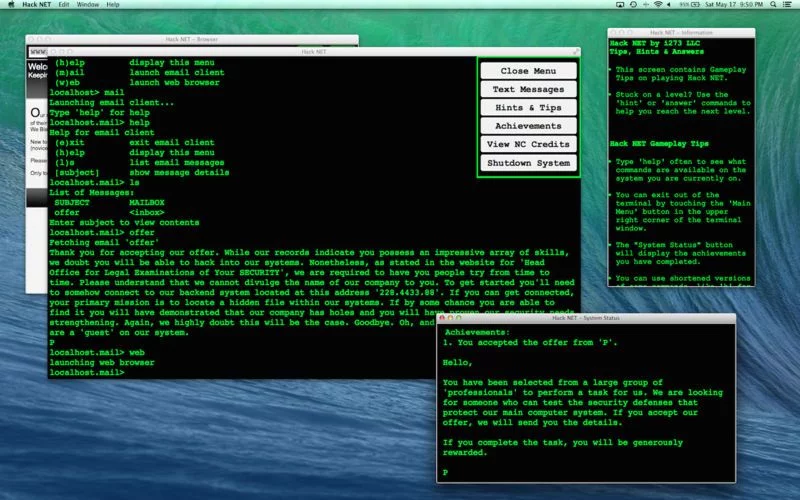 Изображение игры: Hack NET