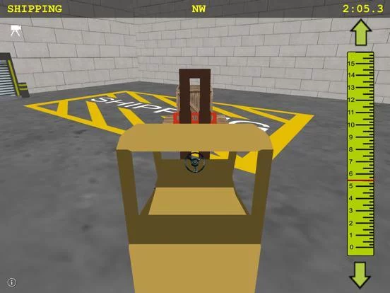 Изображение игры: Forklift Warehouse Challenge