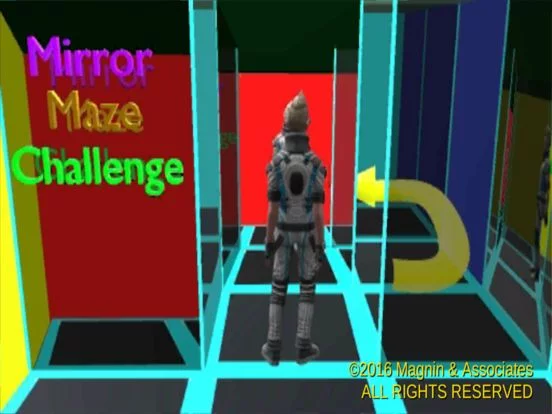 Изображение игры: Mirror Maze Challenge