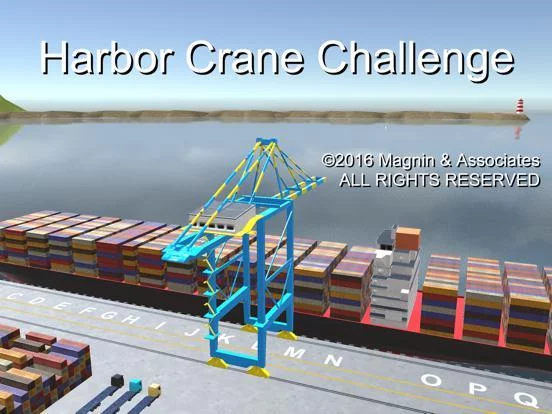 Изображение игры: Harbor Crane Challenge