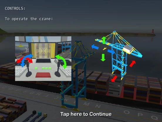 Изображение игры: Harbor Crane Challenge