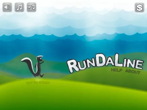 Изображение игры: RunDaLine FREE - featuring the most athletic skunk on earth