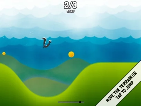 Изображение игры: RunDaLine FREE - featuring the most athletic skunk on earth