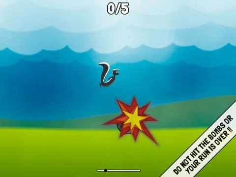 Изображение игры: RunDaLine FREE - featuring the most athletic skunk on earth