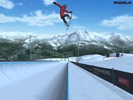 Изображение игры: Just Snowboarding