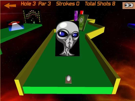 Изображение игры: Crazy Golf In Space