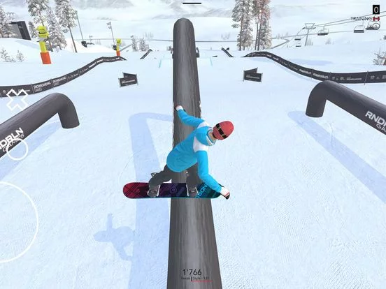Изображение игры: Just Snowboarding