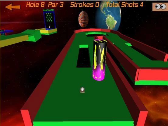 Изображение игры: Crazy Golf In Space