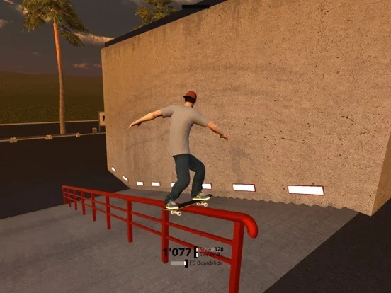 Изображение игры: MyTP Snowboarding 3