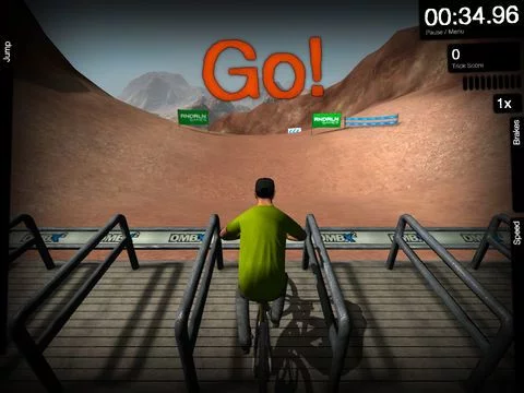 Изображение игры: DMBX 2 FREE - Mountain Bike and BMX