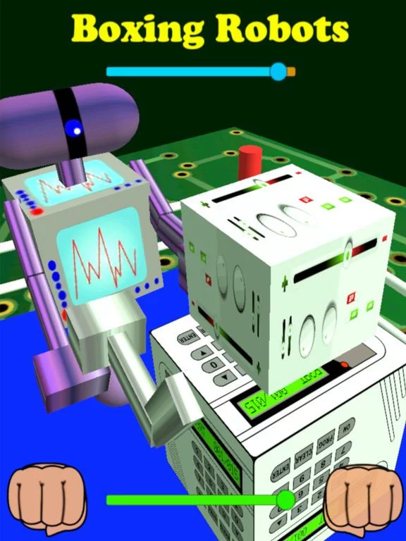 Изображение игры: Boxing Robots