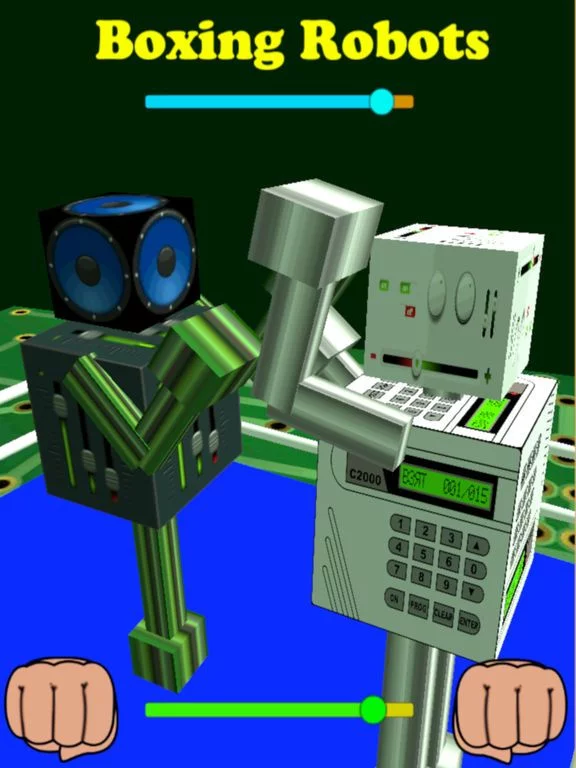 Изображение игры: Boxing Robots
