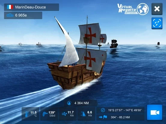 Изображение игры: Virtual Regatta Offshore