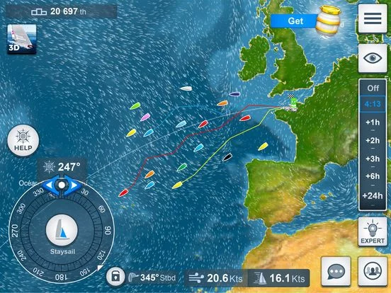 Изображение игры: Virtual Regatta Offshore