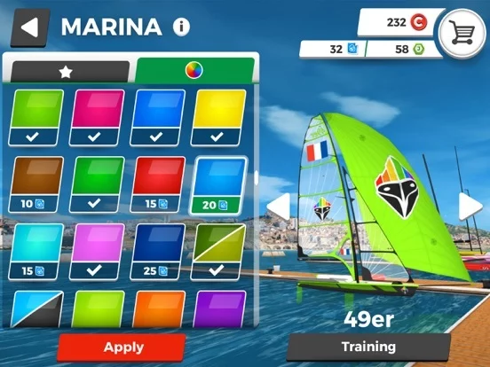 Изображение игры: Virtual Regatta Inshore