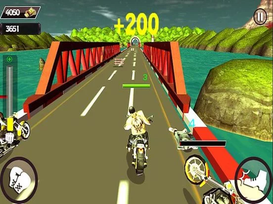 Изображение игры: Motorcycle Race Stunt Attack 3d