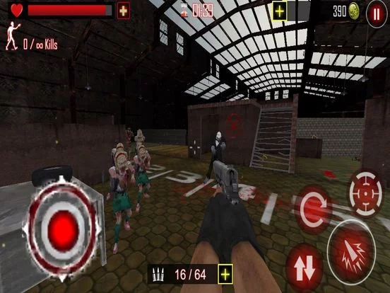 Изображение игры: zombie battle strike