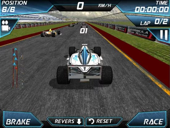 Изображение игры: Real 3D Formula Racing