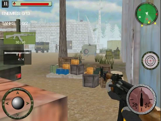 Изображение игры: Frontline Army Base - Sniper Fury