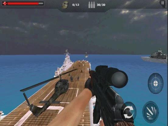 Изображение игры: Navy Gunner Shoot War