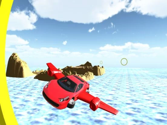 Изображение игры: Real Futuristic Flying Car 2017