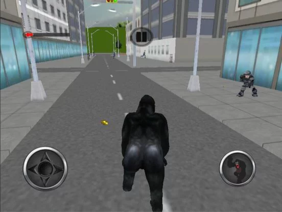 Изображение игры: Angry Gorilla City Attack