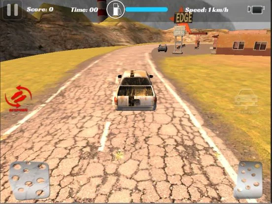 Изображение игры: Multi-player Speed Car Racing