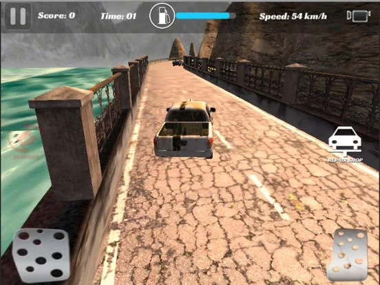 Изображение игры: Multi-player Speed Car Racing