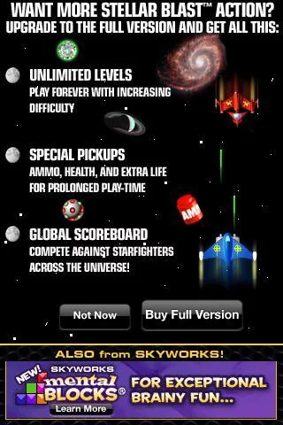 Изображение игры: Stellar Blast! Lite