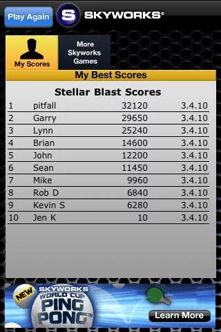 Изображение игры: Stellar Blast! Lite