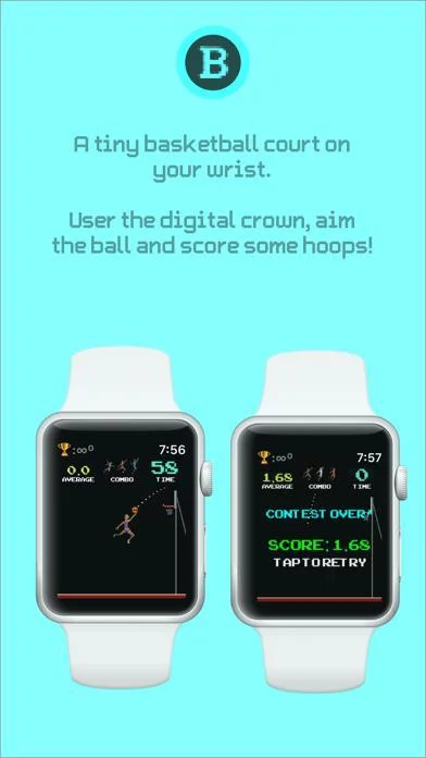 Изображение игры: Basketball Hoops!, Watch Game