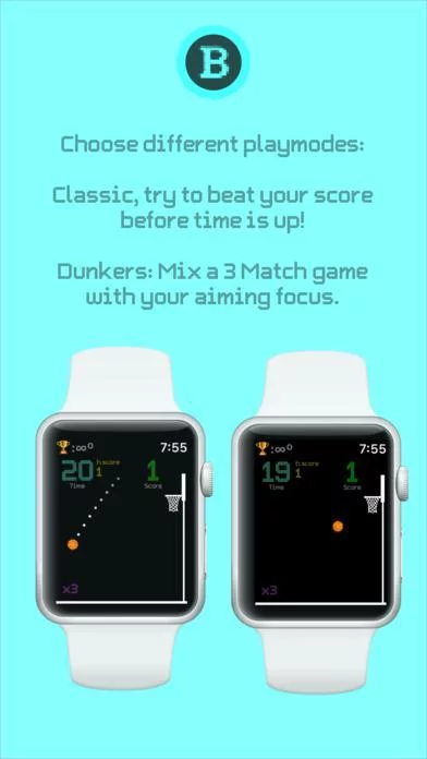 Изображение игры: Basketball Hoops!, Watch Game
