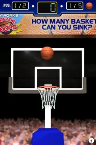 Изображение игры: 3 Point Hoops Basketball Free