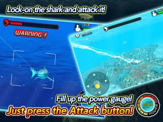 Изображение игры: Wild Shark Fishing