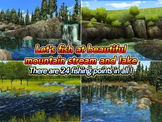 Изображение игры: Fly Fishing 3D II