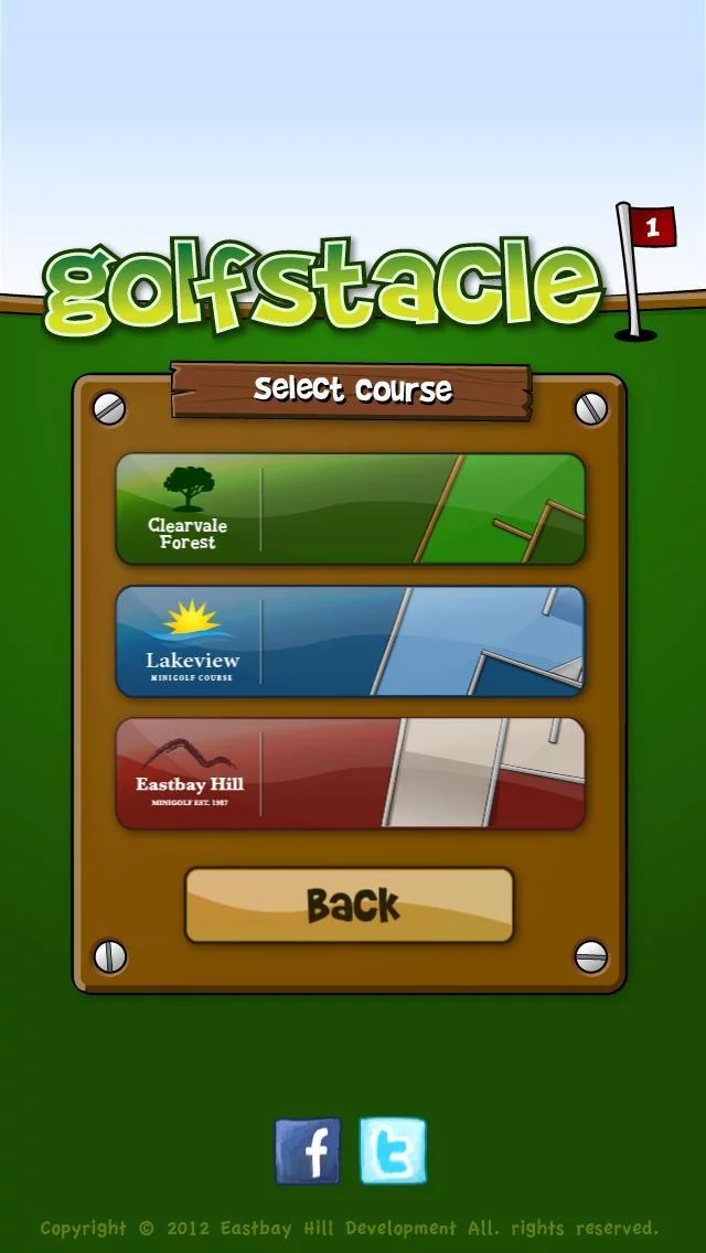 Изображение игры: Golfstacle! Minigolf