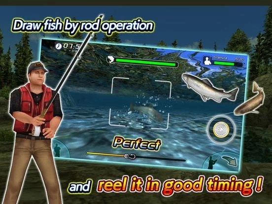 Изображение игры: Fly Fishing 3D II