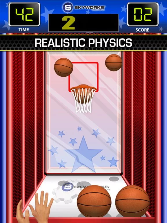 Изображение игры: Arcade Hoops Basketball HD