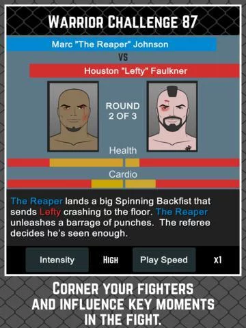Изображение игры: MMA Manager Free