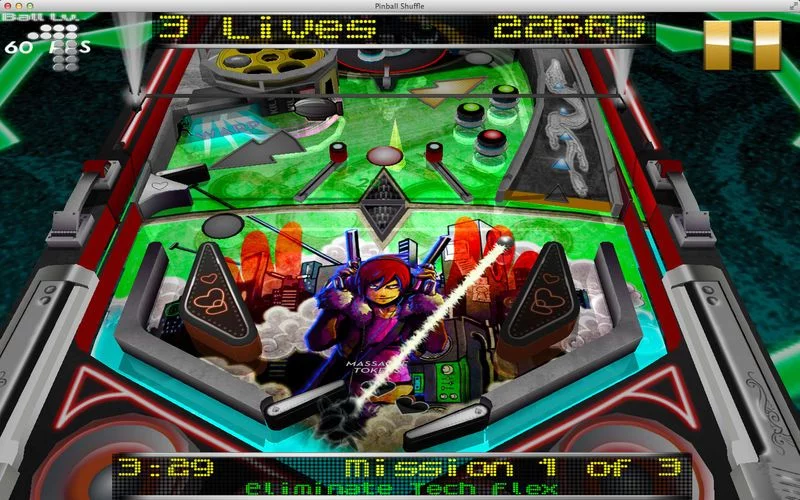 Изображение игры: Pinball Shuffle