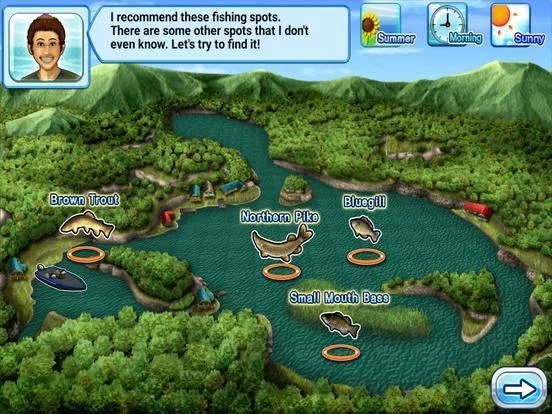 Изображение игры: Bass 'n' Guide: Lure Fishing