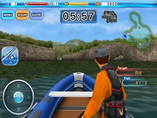 Изображение игры: Bass 'n' Guide: Lure Fishing