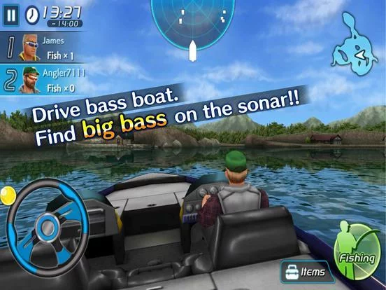 Изображение игры: Bass Fishing 3D II
